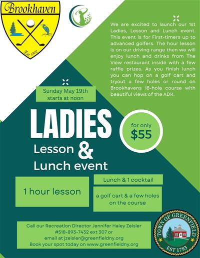 ladies golf event